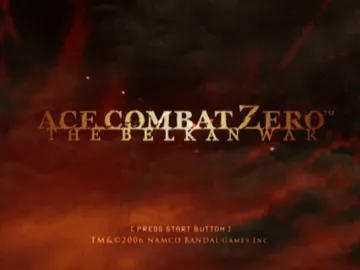 Ace Combat Zero - The Belkan War screen shot title